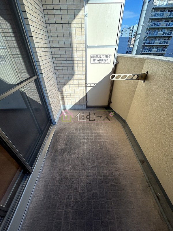 シャインビュー新大阪 ベランダ