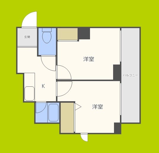 木川東エクセルハイツ 間取り