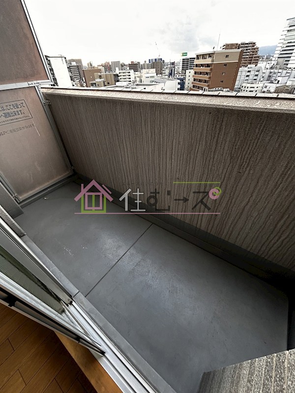 グリーンプラザ新梅田 ベランダ