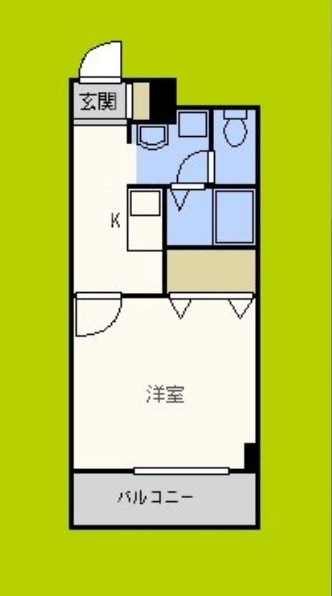 アンプルール　フェール　ドミール 間取り