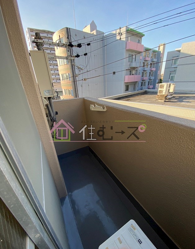 第六大朋マンション ベランダ