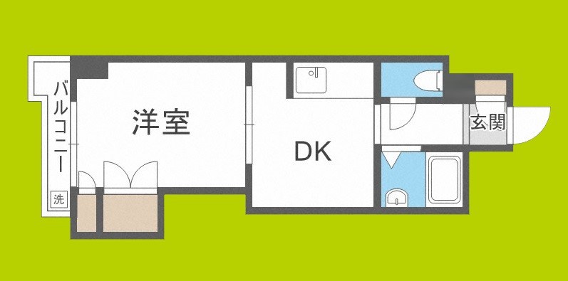 新大阪グランドハイツ北 間取り