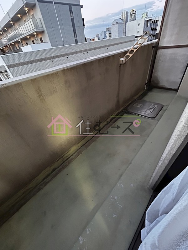 エステムコート梅田北 ベランダ