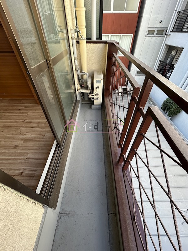 みかげハイツ ベランダ