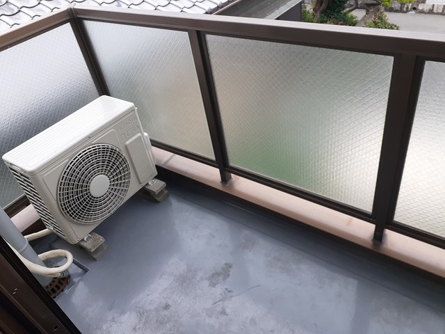 ドミールミノオ ベランダ