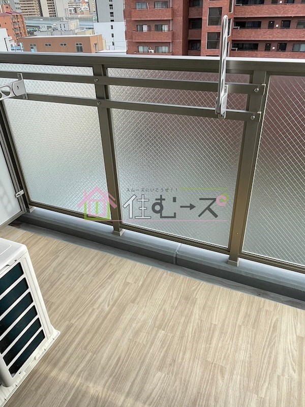 エスリード中之島ザ・コア ベランダ