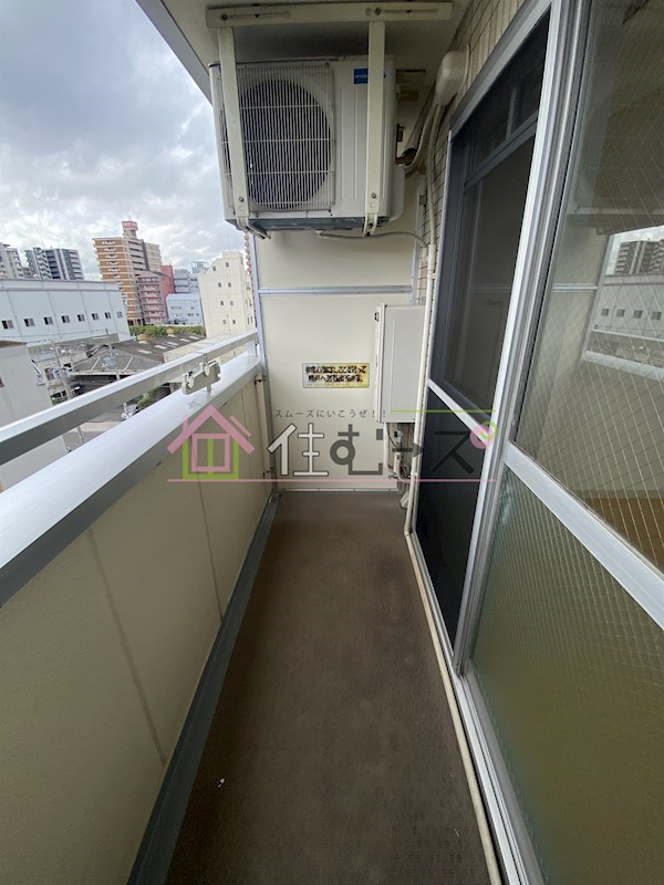 シャトー桜川 ベランダ