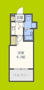 ニューシティアパートメンツ西天満 間取り