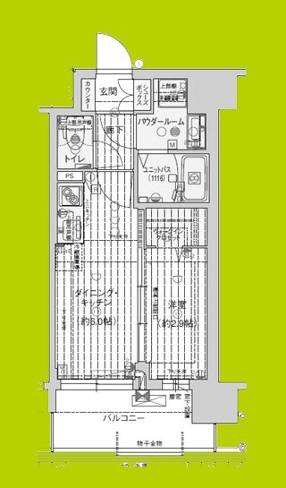 プレサンス東淀川駅前プローシェ 間取り