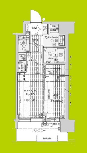 プレサンス東淀川駅前プローシェ 間取り