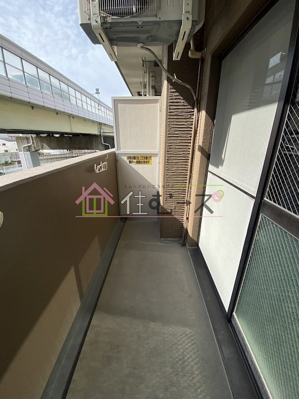 ウエストポイント ベランダ