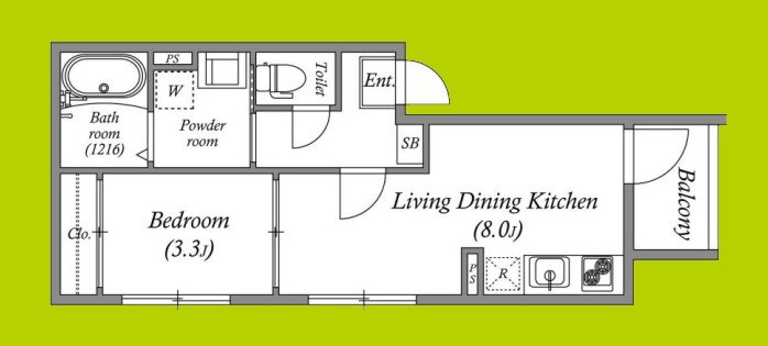 パークテラス淡路 間取り