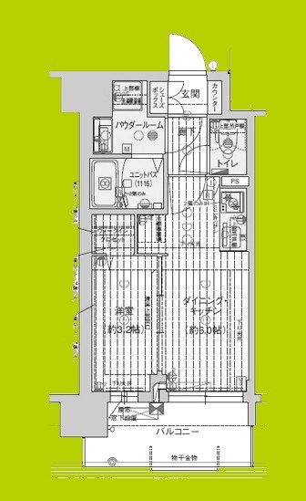 プレサンス東淀川駅前プローシェ 間取り