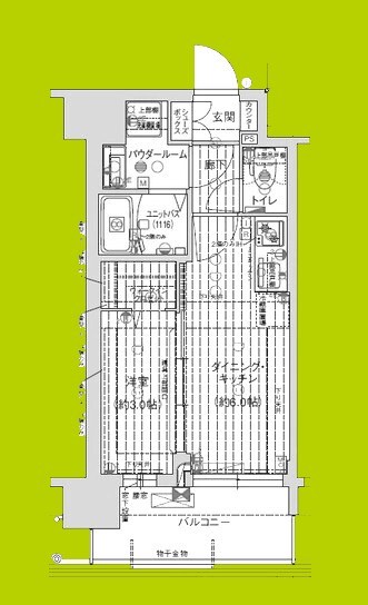 プレサンス東淀川駅前プローシェ 間取り
