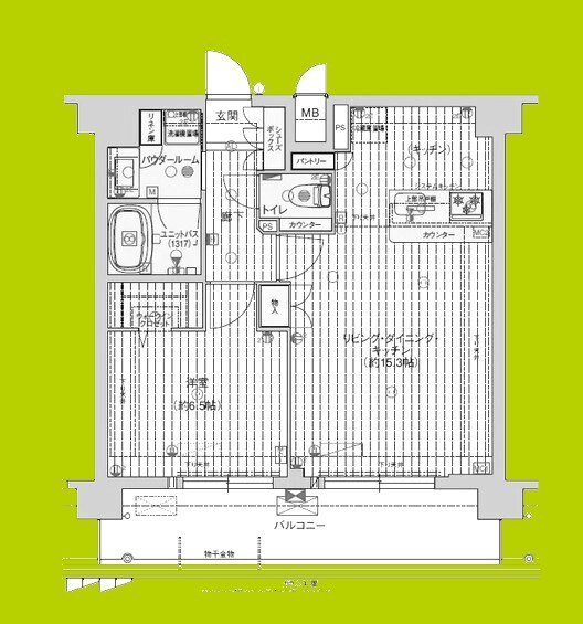 プレサンス東淀川駅前プローシェ 間取り