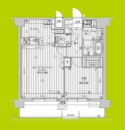 プレサンス東淀川駅前プローシェ 間取り