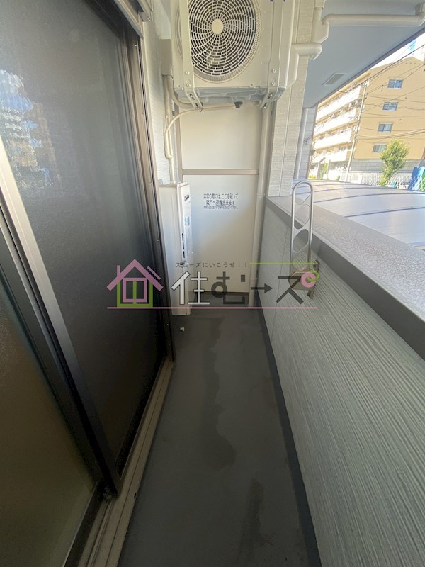 フジパレス今津中Ⅲ番館 ベランダ