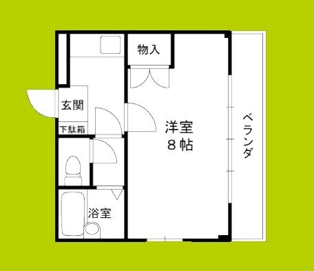 ハイム松原 間取り