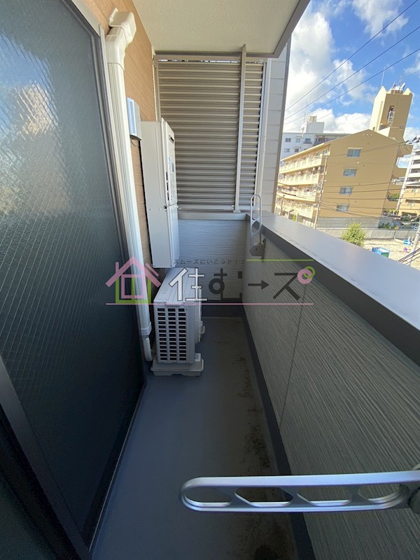フジパレス今津中Ⅲ番館 ベランダ