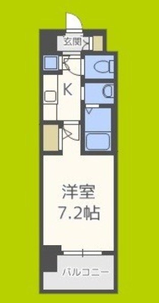 プロシード大阪EASTアクア・ラ・フォンテ 間取り