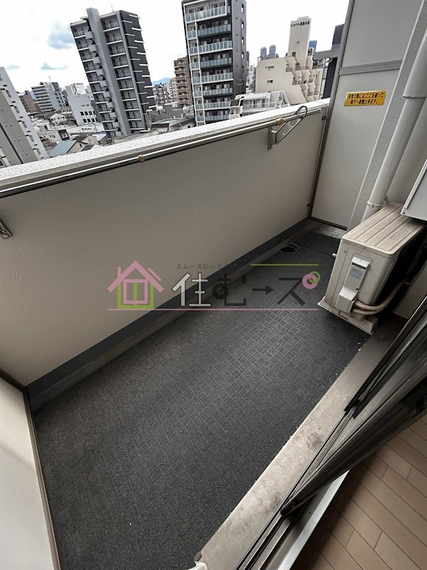 プロシード大阪EASTアクア・ラ・フォンテ ベランダ