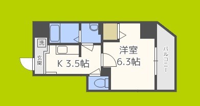 グランパシフィック毛馬 間取り