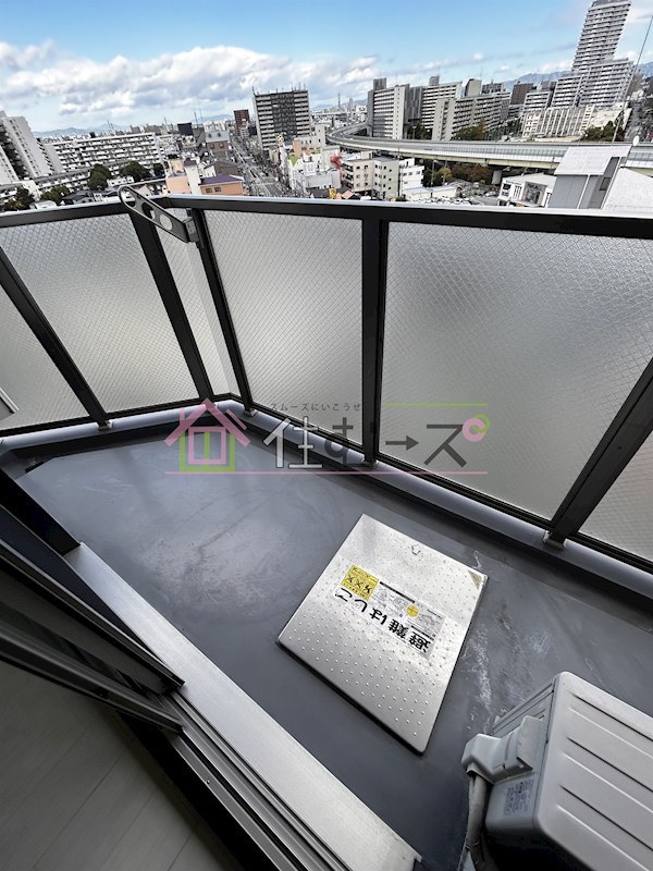 グランパシフィック毛馬 ベランダ