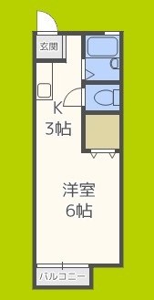 パティオ新森 間取り