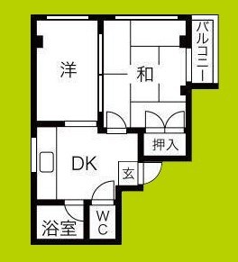 メビウス京橋南レジデンス 間取り