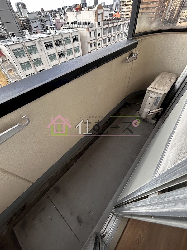 モリビル京橋 ベランダ