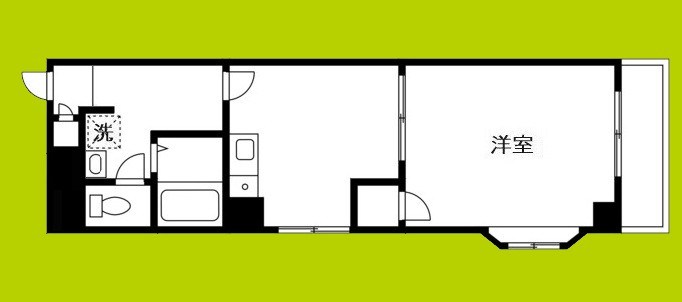 メゾン城北 間取り