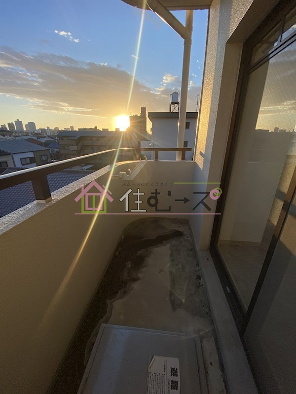 メゾン城北 ベランダ