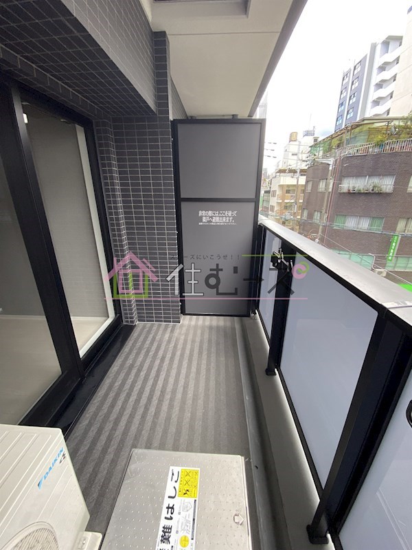 ファーストフィオーレ難波クレシア ベランダ