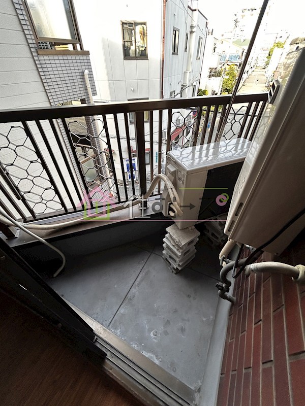グロースハイツ東三国 ベランダ