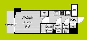 City Lux Namba South 間取り