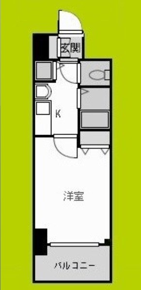 プレサンス難波リバーオアシス 間取り