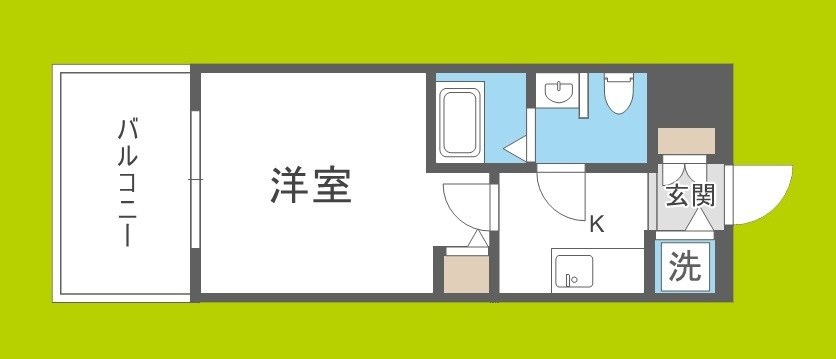 LUMINOUS桜川 間取り