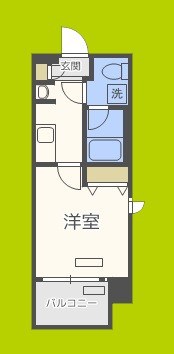 レオンコンフォート難波 間取り