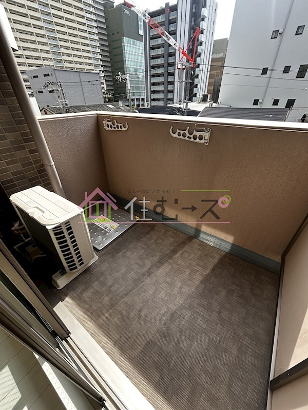 レオンコンフォート難波 ベランダ