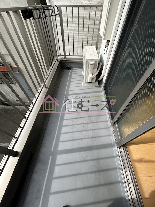 サンライフ北田辺 ベランダ