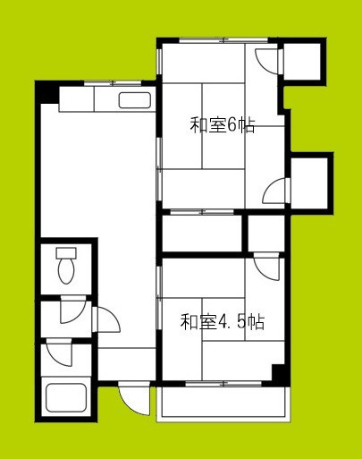今川森ハイツ　北棟 間取り