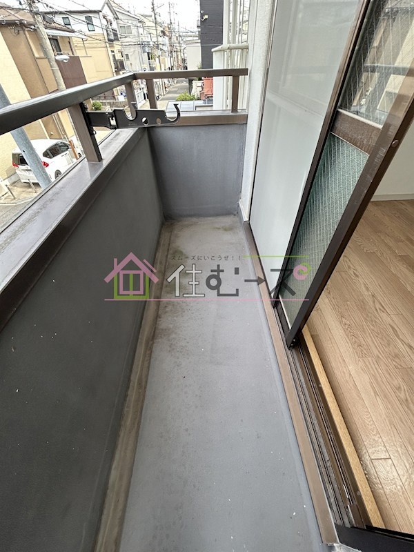 レジデンス山下 ベランダ