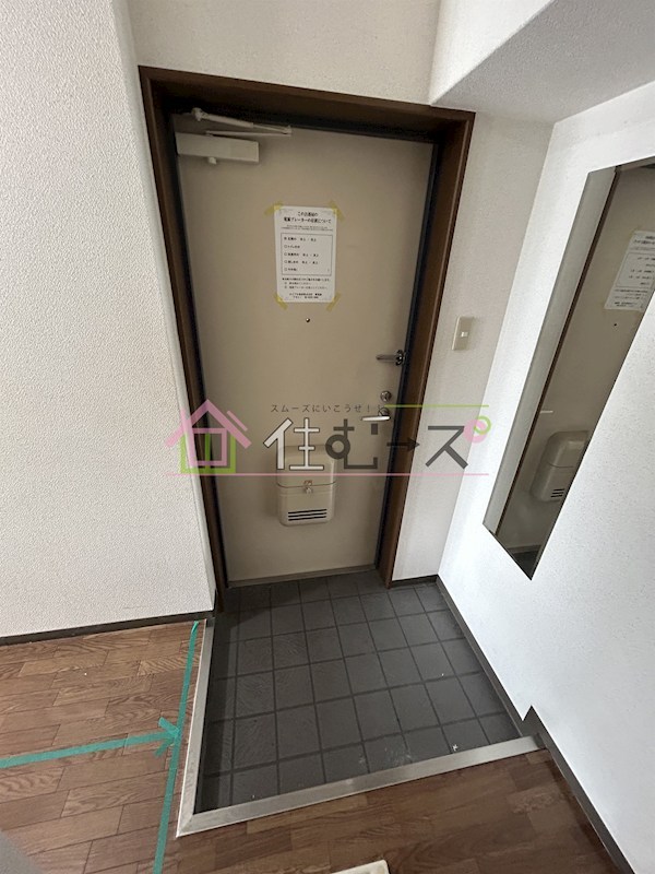 シーダー針中野 玄関