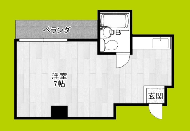シャトーかもめ 間取り