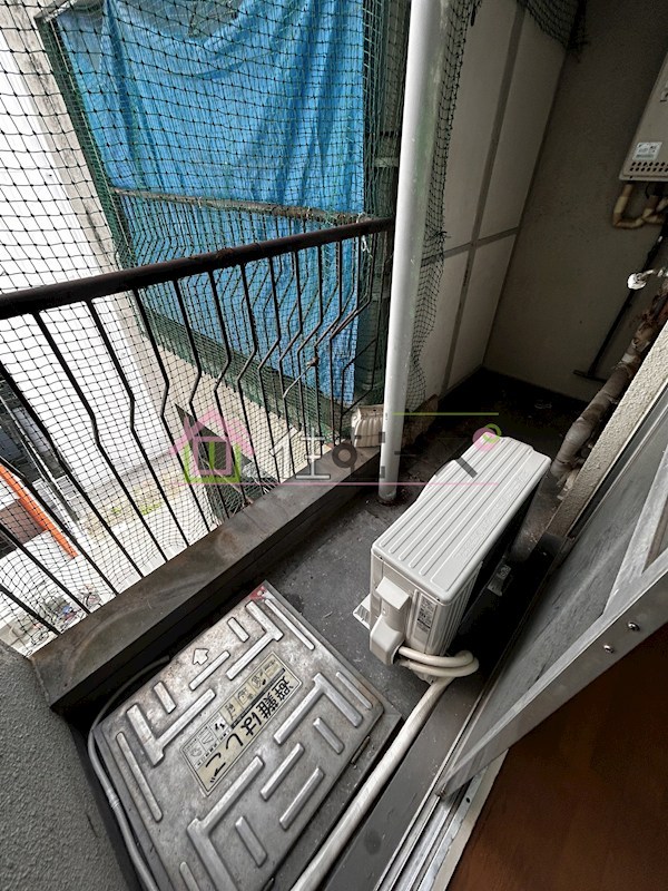 シャトーかもめ ベランダ