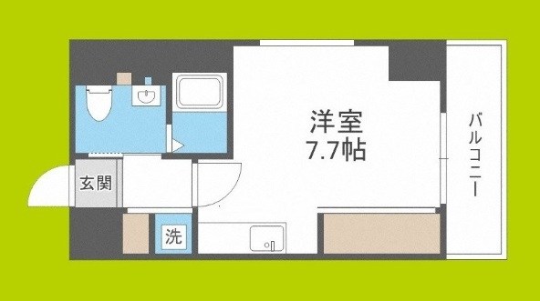 アクエルド新町 間取り