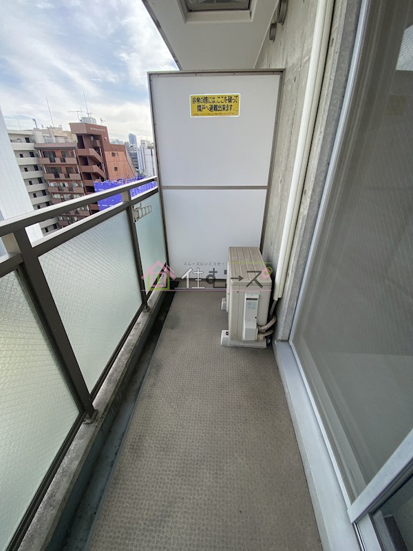 アクエルド新町 ベランダ