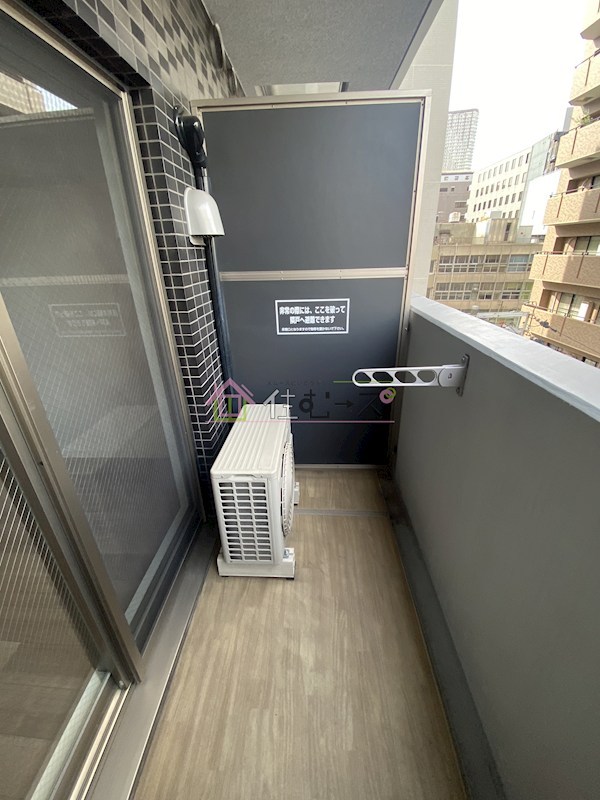 ララプレイス阿波座駅前フェリオ ベランダ