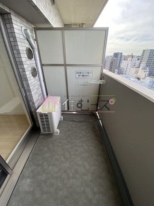 エスリード南堀江リバーサイド ベランダ