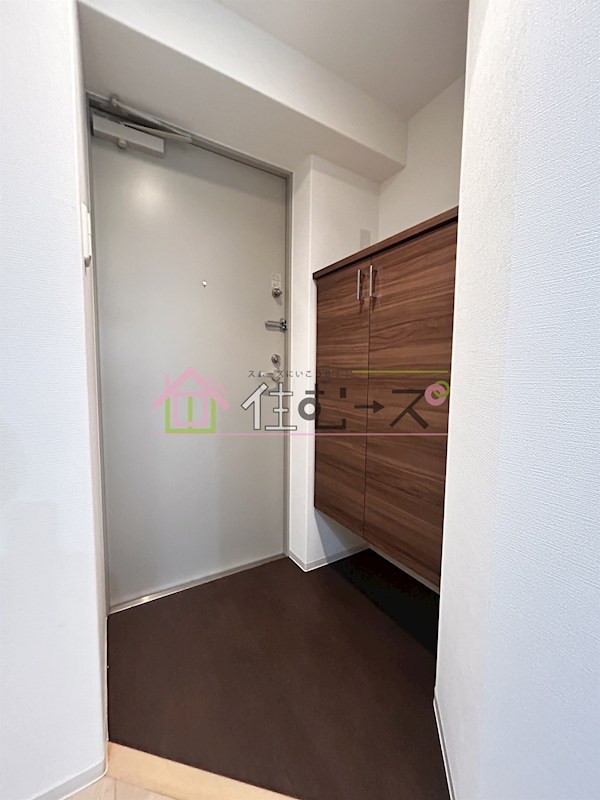 ラシュレエグゼ難波南 玄関